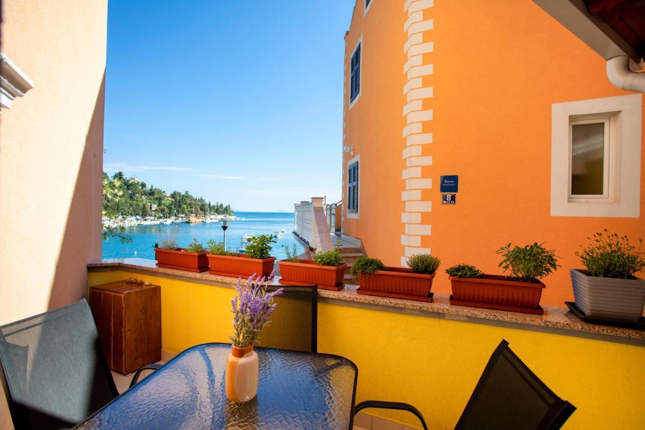 Casa Santo E Albina Rabac Villa Bagian luar foto